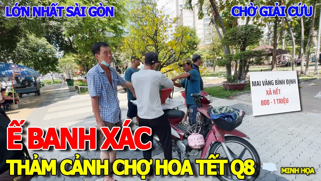 THẢM CẢNH CHỢ HOA TẾT LỚN NHẤT SÀI GÒN - NGẬP TRÀN HOA Ế CHỜ KHÁCH GIẢI CỨU TRƯỚC GIAO THỪA TẾT 2026