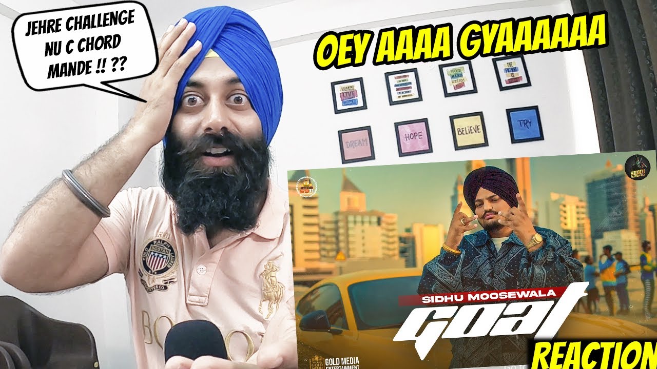 GOAT (Full Video) Sidhu Moose Wala | Wazir Patar | Sukh Sanghera | Moosetape | REACTION