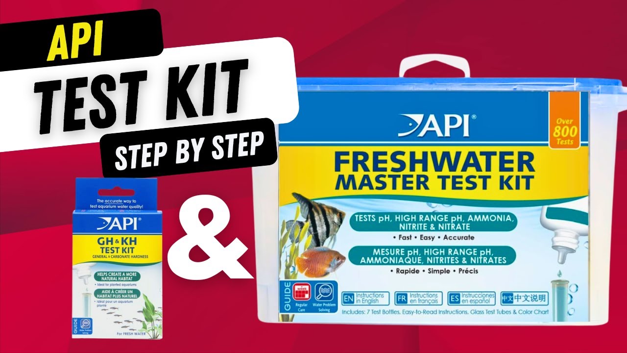 Testing with API Freshwater Master Test Kit & GH + KH