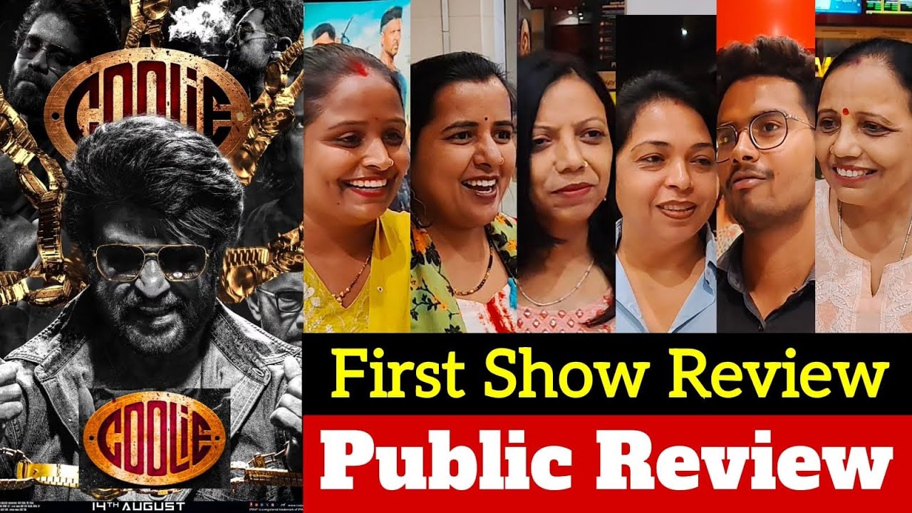 Coolie Movie Review | Coolie Public Review | Coolie Public Reaction | Coolie Public Talk | Coolie 