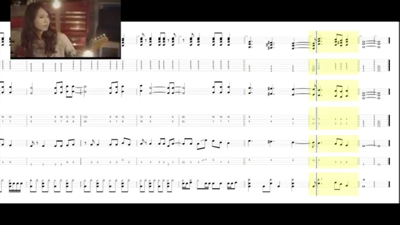 SCANDAL - 夜明けの流星群 [Yoake no ryuuseigun] [TABS] [譜]