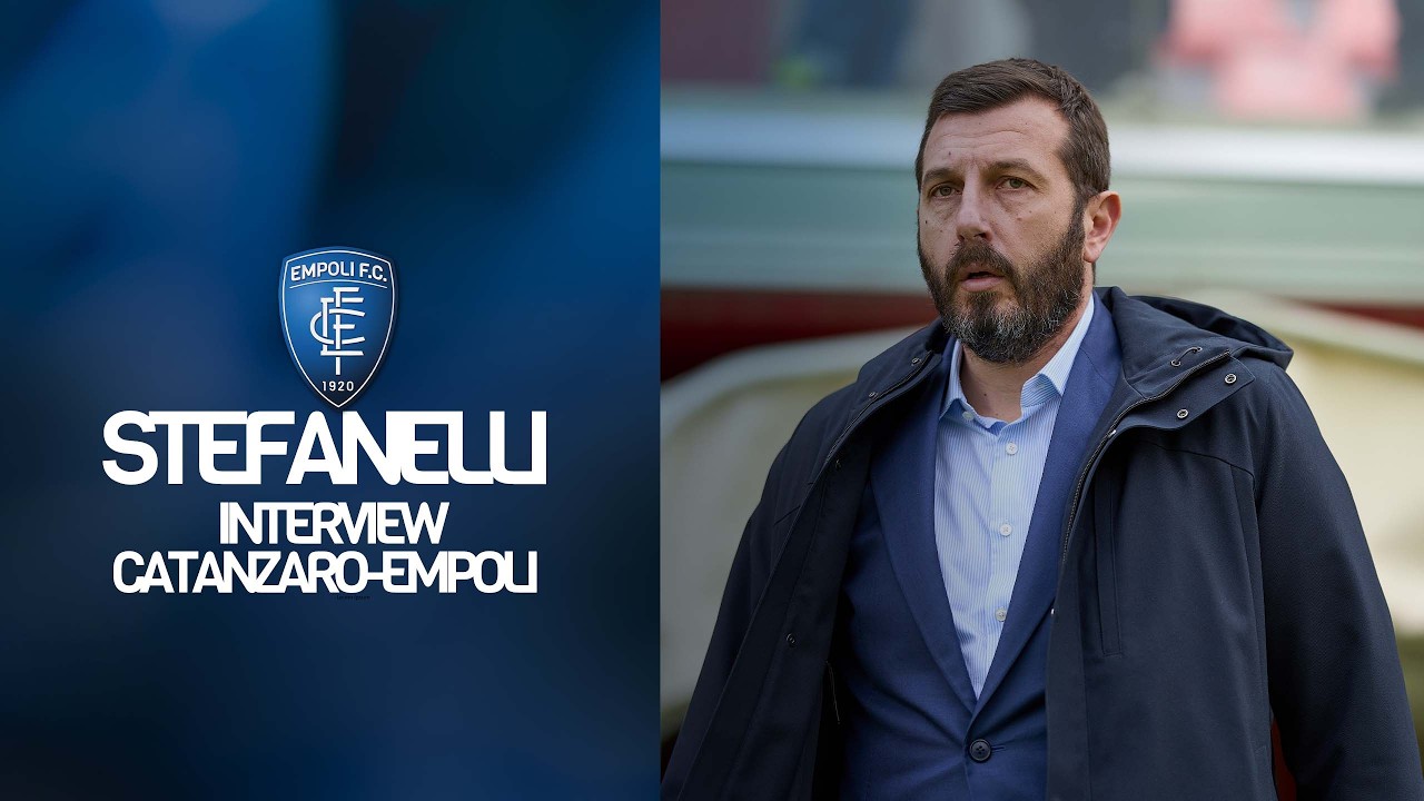 Le parole del Direttore Sportivo azzurro Stefano Stefanelli al termine della sfida con il Catanzaro