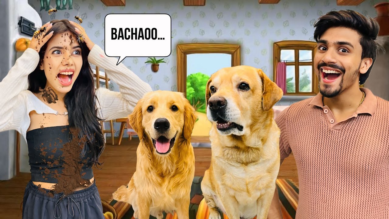 @PragatiVermaa Adopted Leo & Reo For 24 Hours | Can She Survive? | Anant Rastogi 