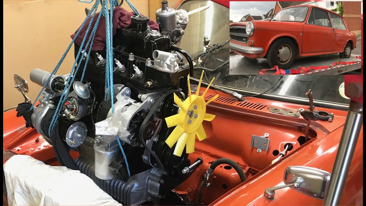 Austin 1300 Restoration Engine Fitting Eps. 10 ADO16