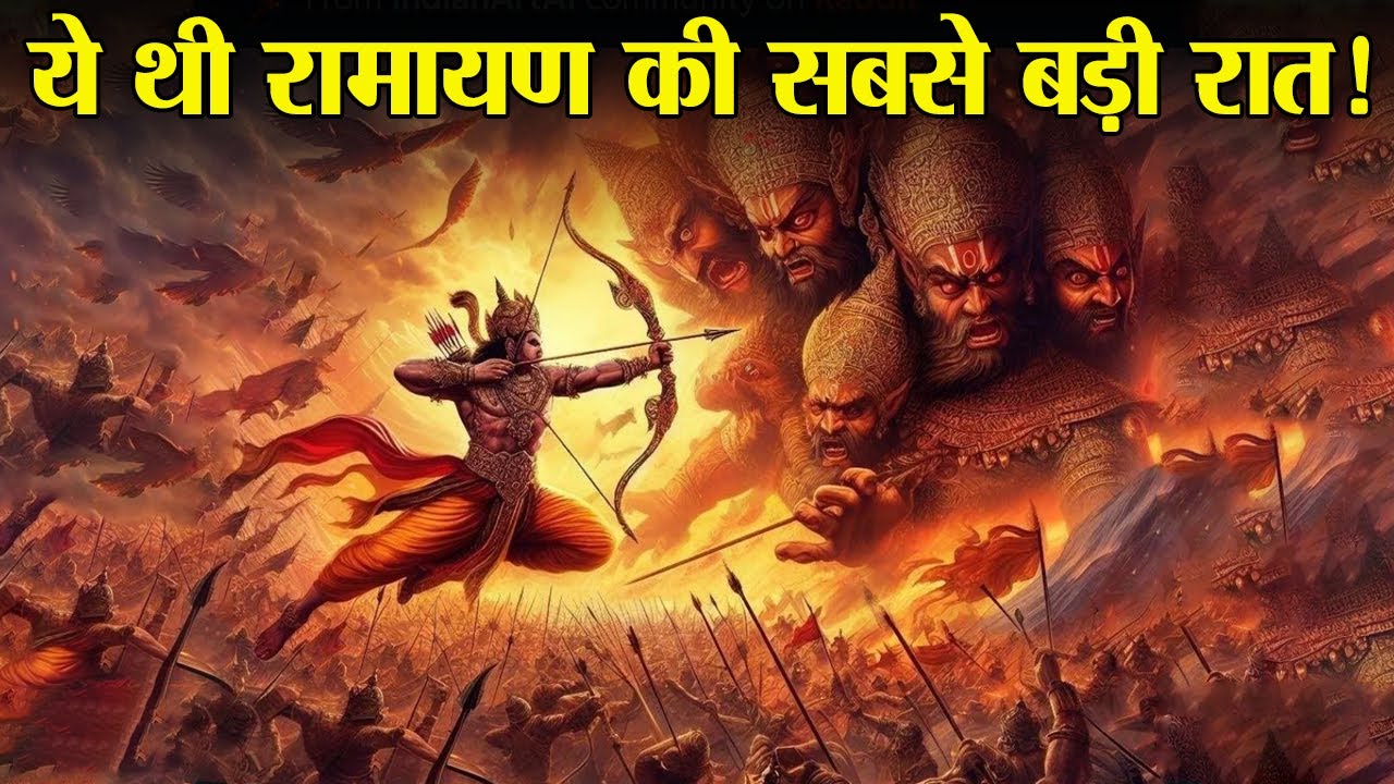 रामायण की सबसे बड़ी रात जिसके बारे में बताया नहीं जाता ! | The Biggest Night Mystery of Ramayana
