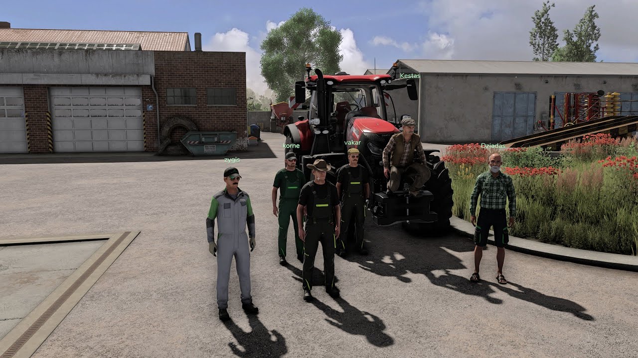 FARMING SIMULATOR 25 DAY#153 (BOMZATONAS) varom su ziurovais pazaist  nr2