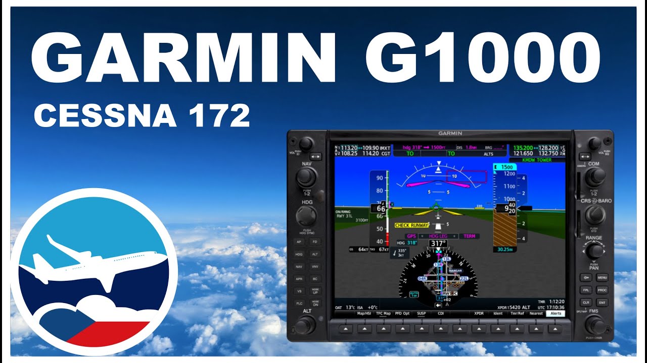 MSFS2020 ČESKY | Ovládání a funkce Garmin G1000 |CZ tutoriál