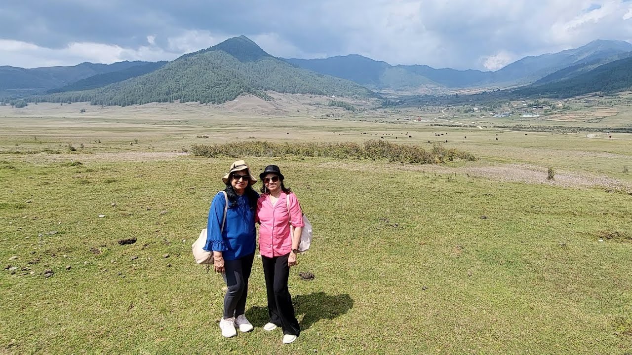 Pleasant Beautiful Vast Phobjikha Valley View Can Be Compared With The Best #travel #bhutan #punakha