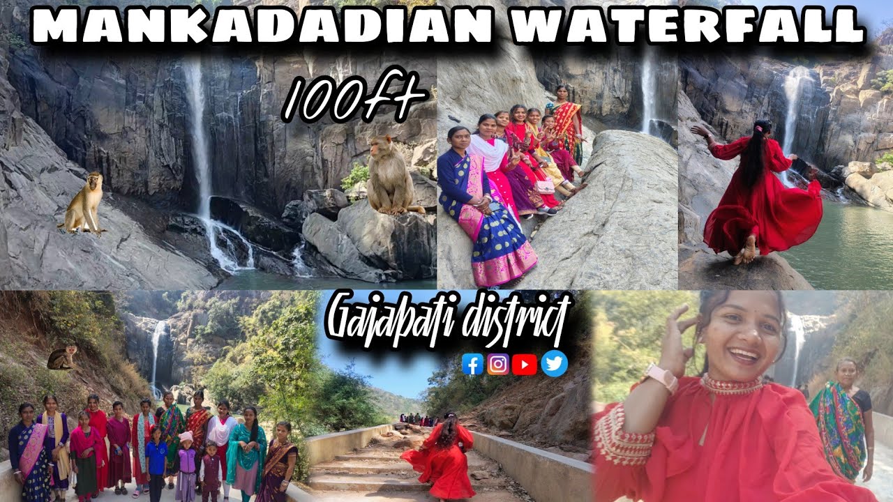 MANKADADIAN WATERFALL||Gajapati District ||TOURISTS PLACE ||@PINKY_LIFESTYLE45 #touristsplace #water