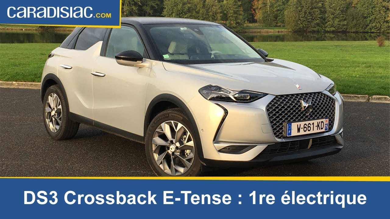 Essai - DS 3 Crossback E-Tense : le luxe de l'électrique