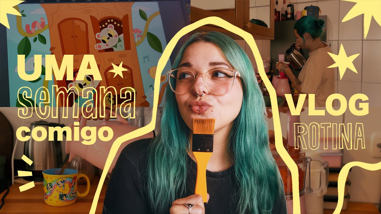 como é a semana de uma artista freelancer ✦  trabalhos, projetos pessoais e rotina