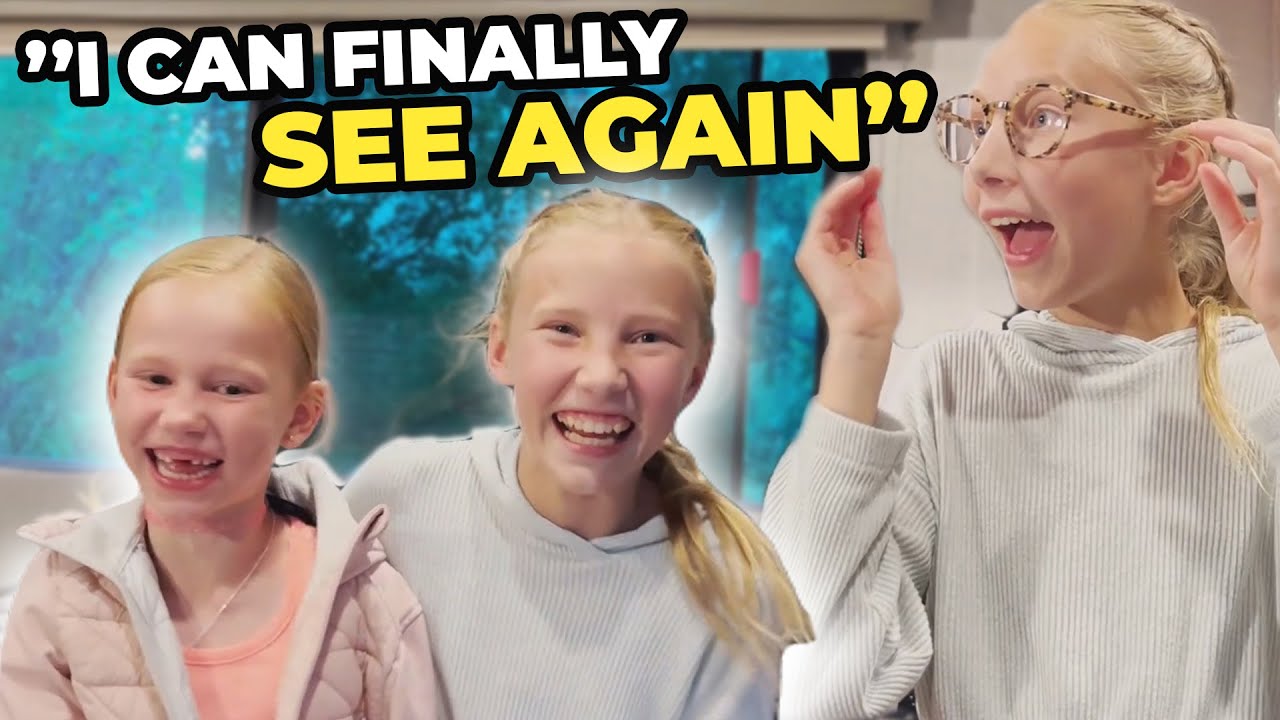 Glasses surprise while camping!