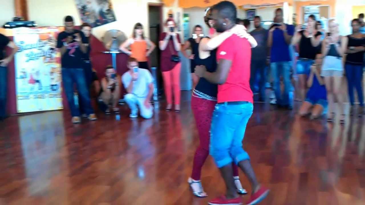 KIZOMBA 2012 Curtis et Cherazad, demo du cours, Montpellier.