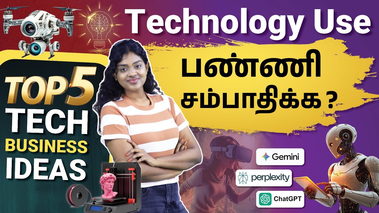 Top 5 Future Tech Business Ideas in 2025 | Start with Low Investment | MohanaRani