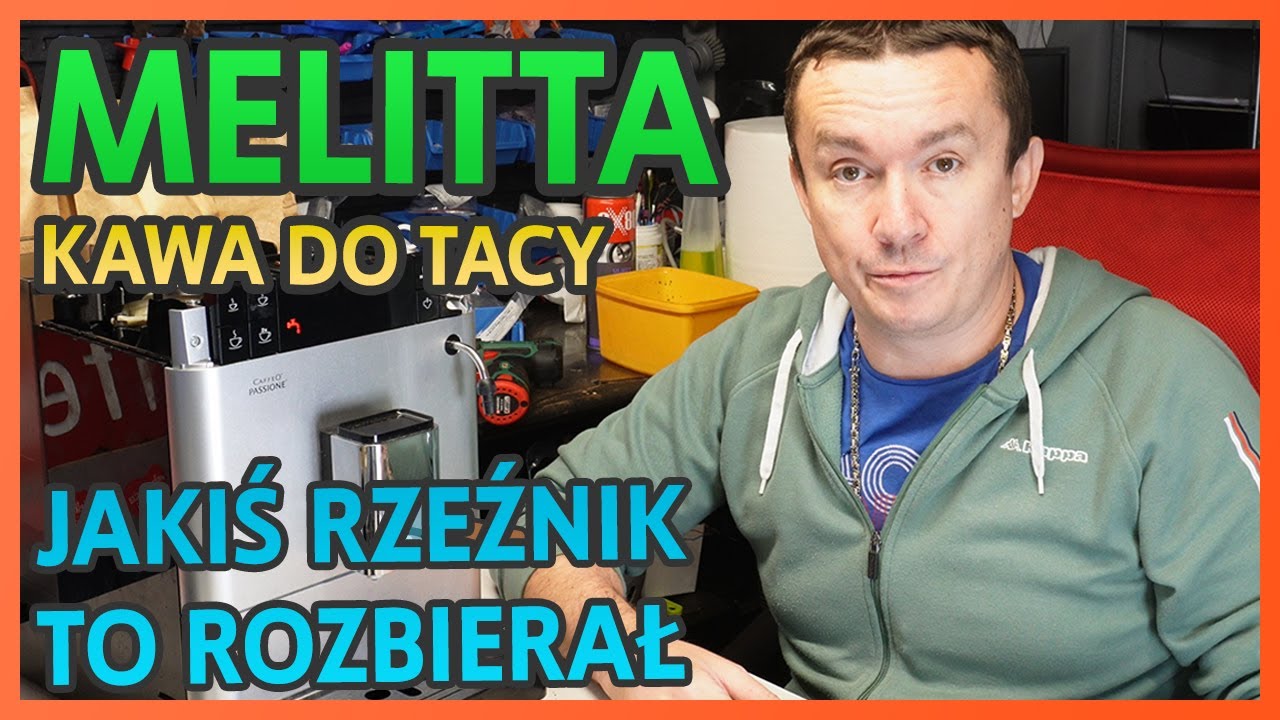 MELITTA PO DOMOWEJ NAPRAWIE - WYMIANA DRENAŻU