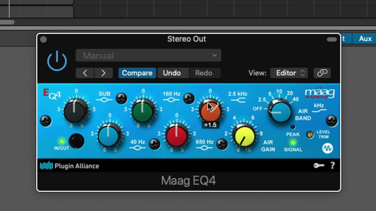 Maag EQ4 Virtual Analog Equalizer With Air Band by Brainworx & Plugin Alliance (2023)