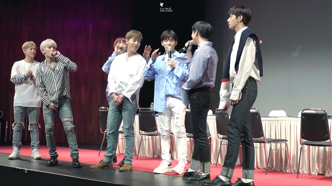 170506 신촌팬싸 몬스타엑스 복근 대란