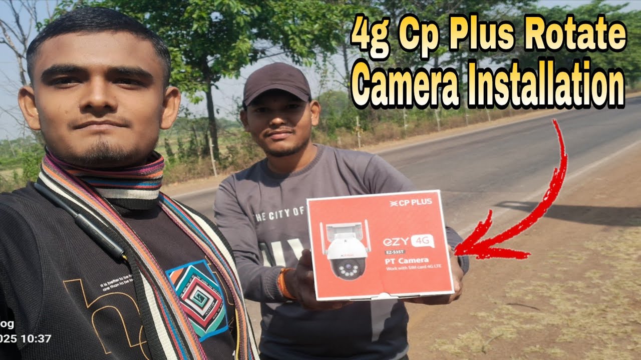 4G CP PLUS ROTATE CAMERA INSTALLATION 📹💫।। New Camera Vlog 💫।। ▶️Mr.Gautam Vlog 💫।।