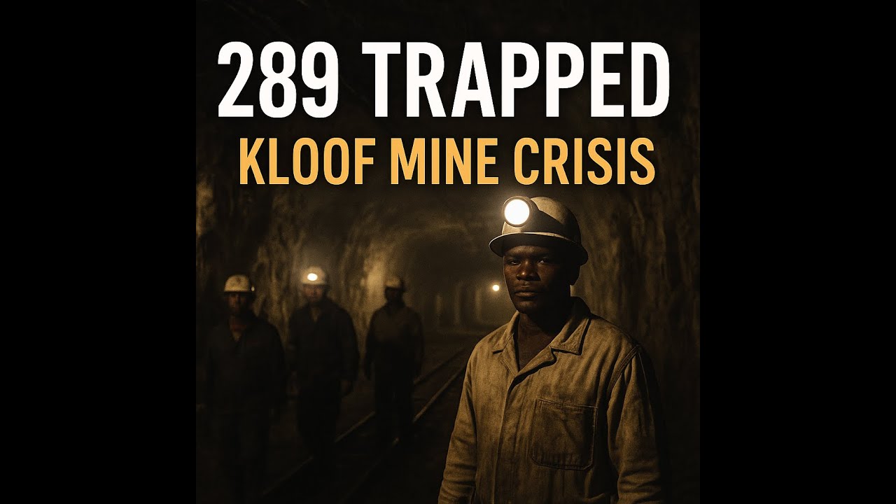 289 Miners Trapped in South Africa&rsquo;s Kloof Gold Mine Amid Alleged Hostage Crisis
