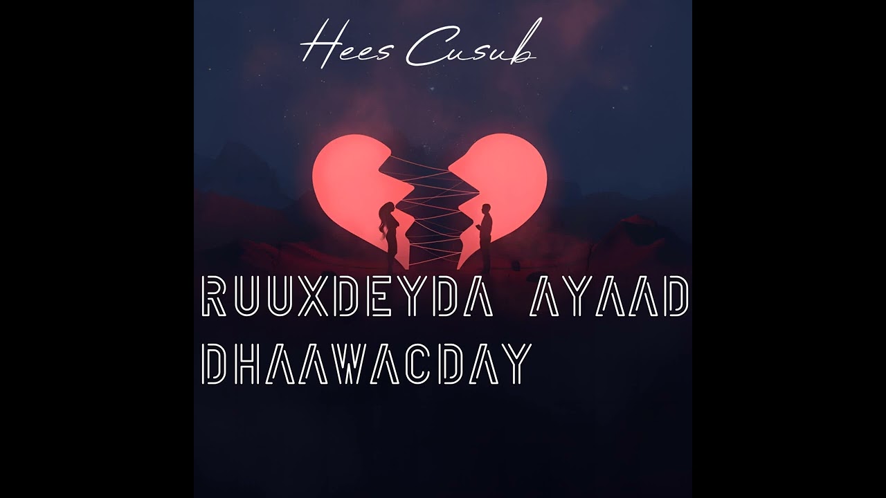 Ruuxdeyda Ayaad Dhaawacday— English & Af-Somali Full Sad Love Song🎵