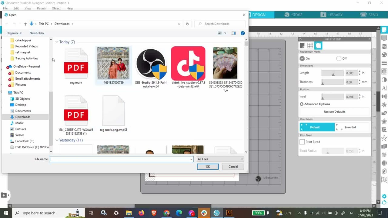 How to print with registration mark in illustrator or photoshop cutting in cameo silhouette studio
