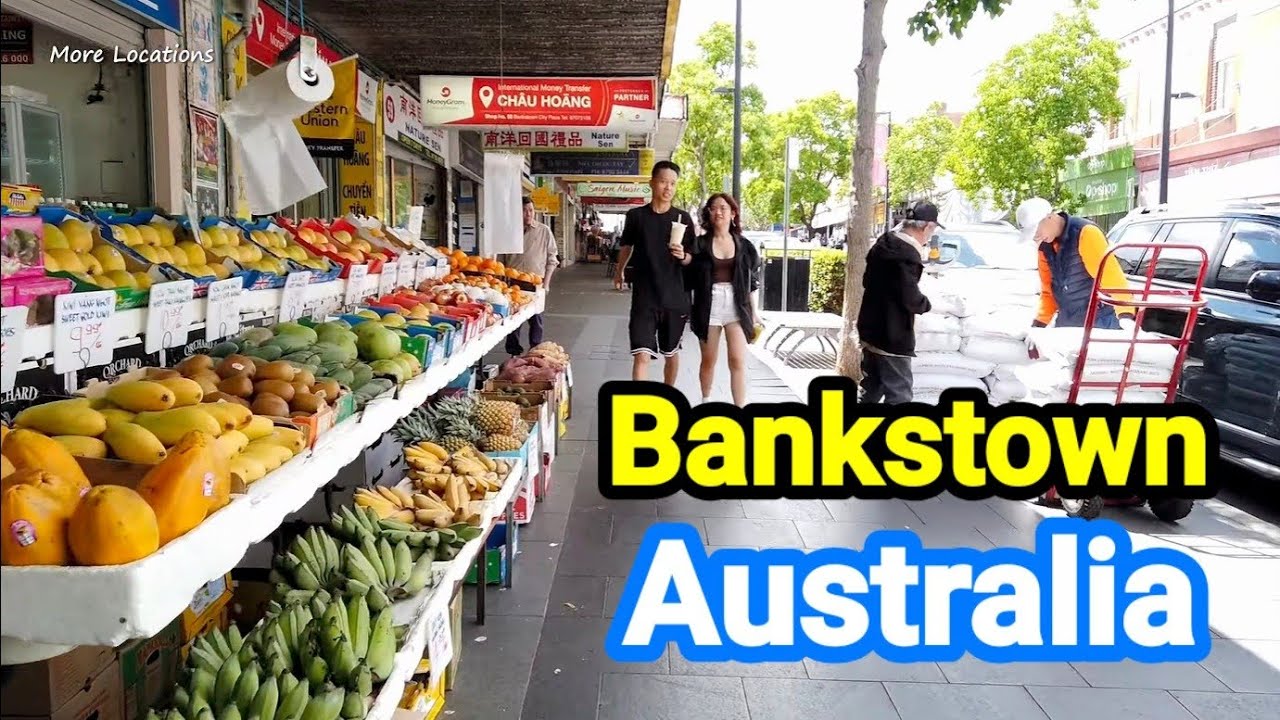 Bankstown Sydney AUSTRALIA 2022 Walking Tour