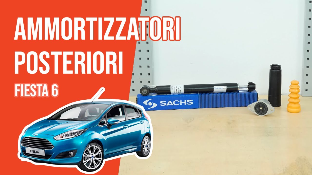 Sostituzione ammortizzatori posteriori Fiesta 6 ➿