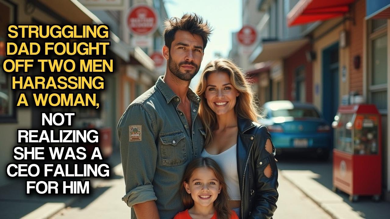 Struggling Dad Fought Off Two Men Harassing A Woman, Not Realizing She Was A CEO Falling For Him