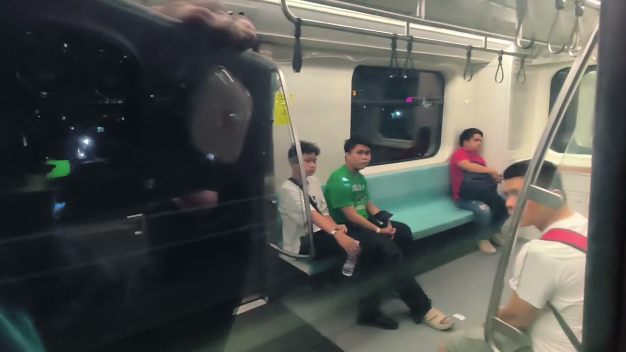 [MANILA LRT-1 TRAIN RIDE] Dr. Santos - Redemptorist | Train Ride With (4G Train) (LRTA CLASS 13000)