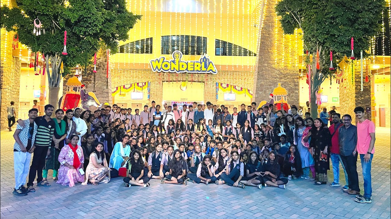 Wonderla Trip🎢 🎡🎠🔥My lil ones🥰😍Preethi Dham EMH School 🏫❤️
