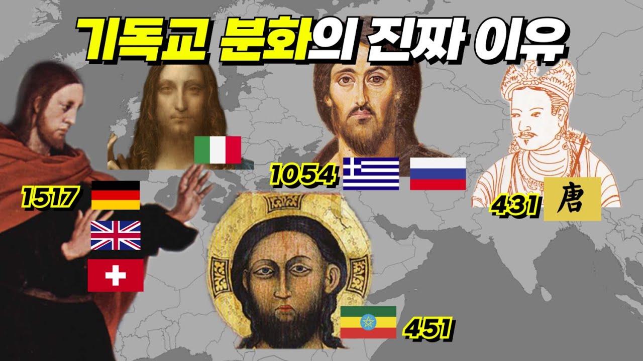 기독교가 시기별로 분화되었던 진짜 이유! (f. 동맹국 세금)
