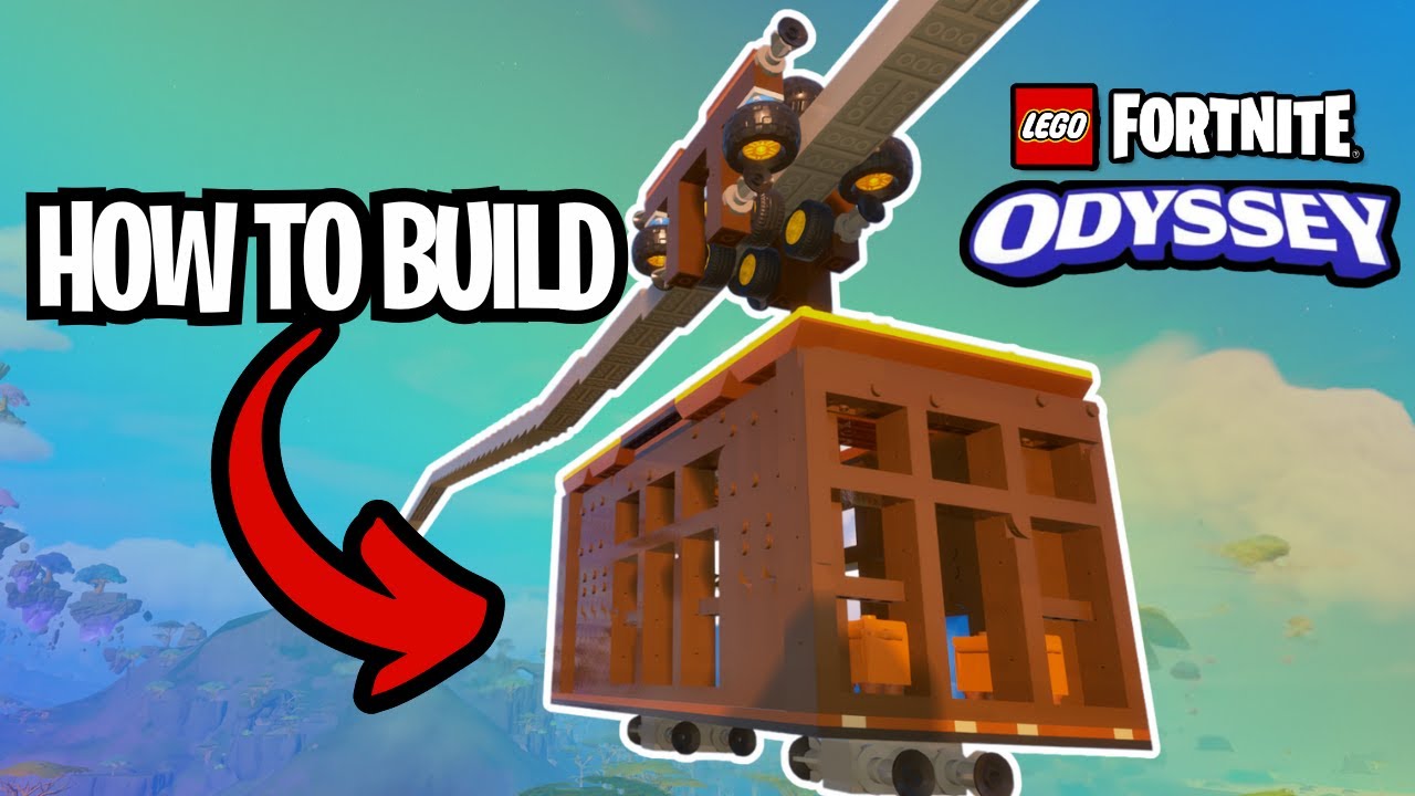 The ULTIMATE Cable Car in LEGO Fortnite Odyssey!