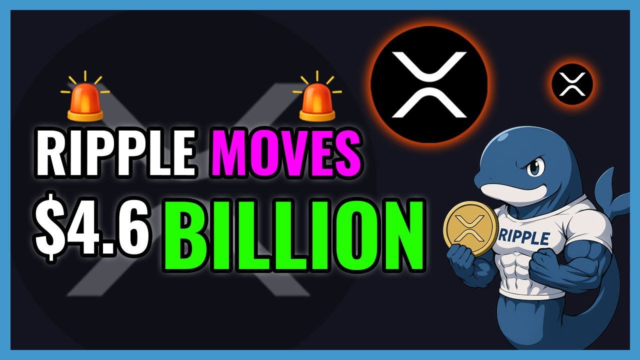 Ripple Just Moved Over $4.6 BILLION!🚨WHALE ALERT