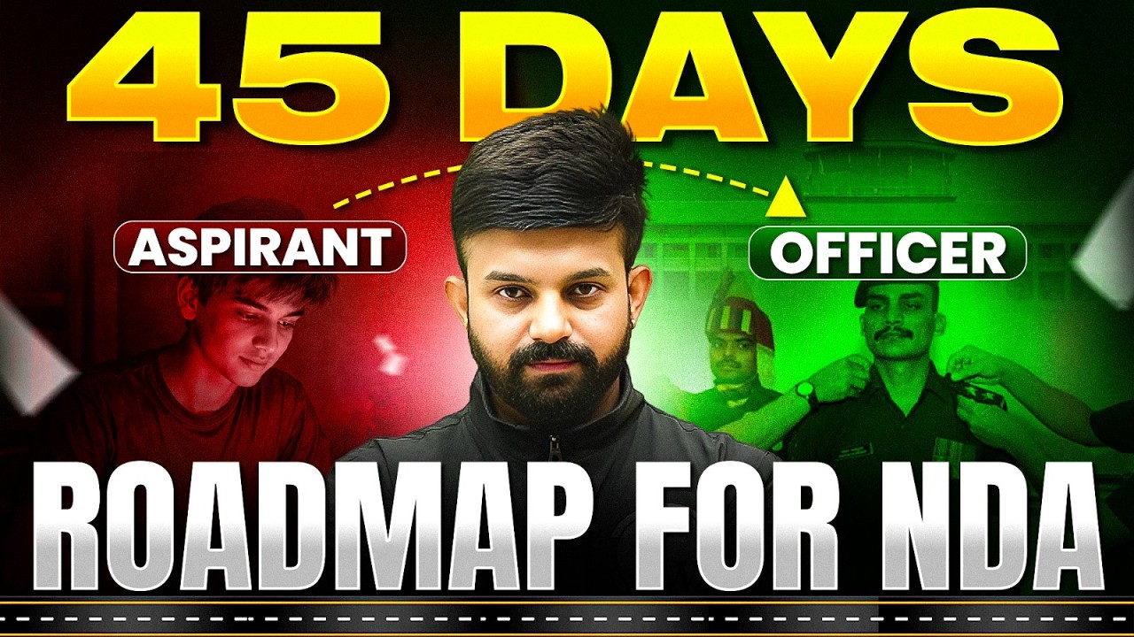 Final 45 Days Strategy for NDA 2 2026 | DEFENCE WALLAH NDA 2 2026