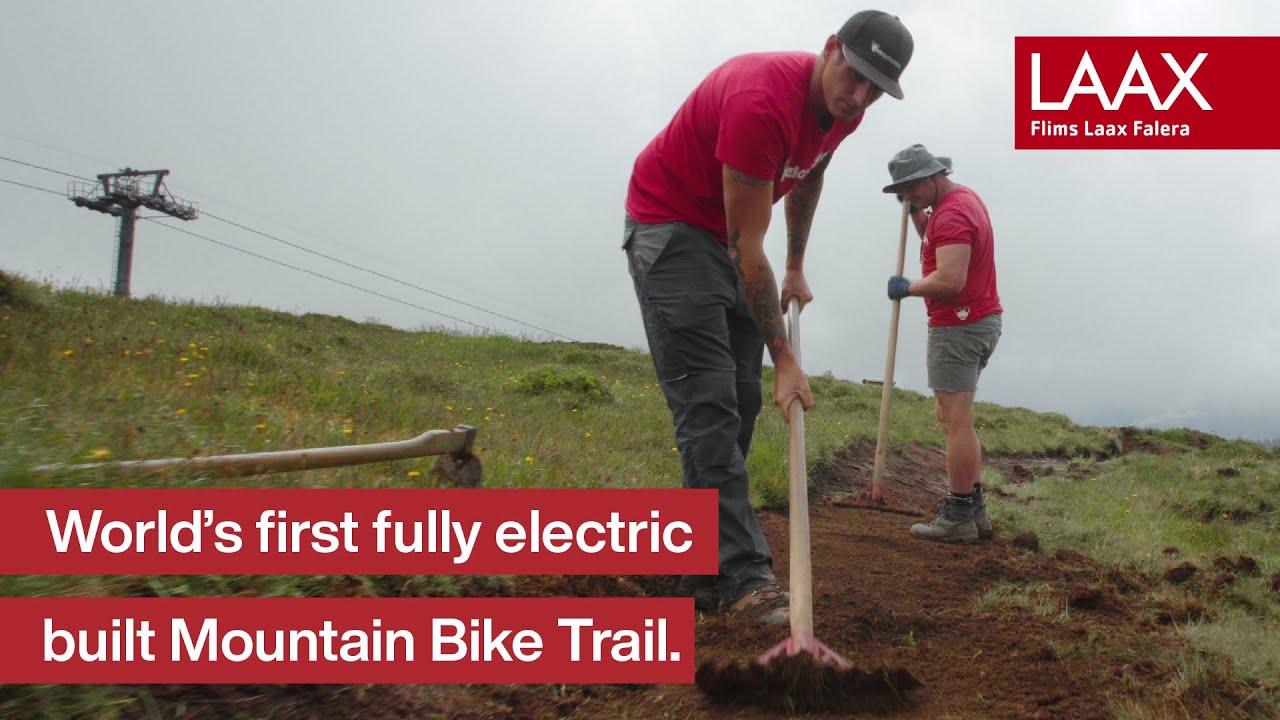 The Nagens Trail is almost finished | Part 2 | Biketrails LAAX