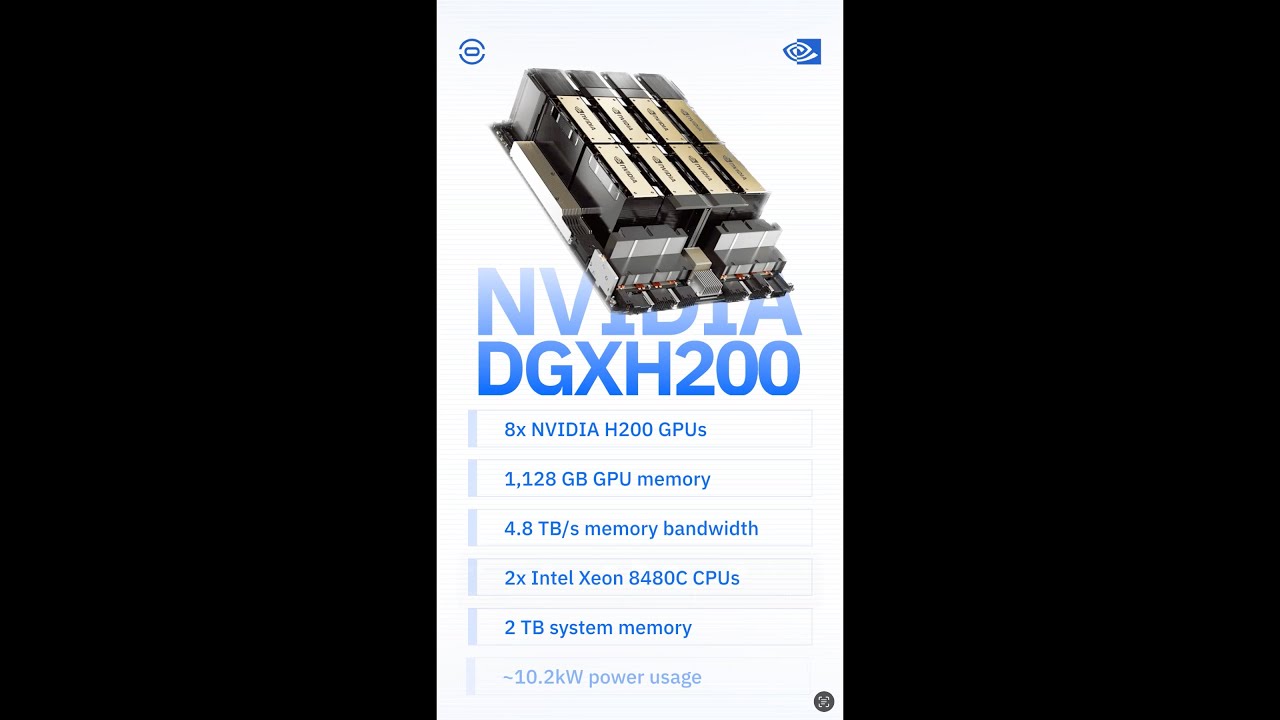 NVIDIA DGX H200 | Enterprise AI Performance Titan