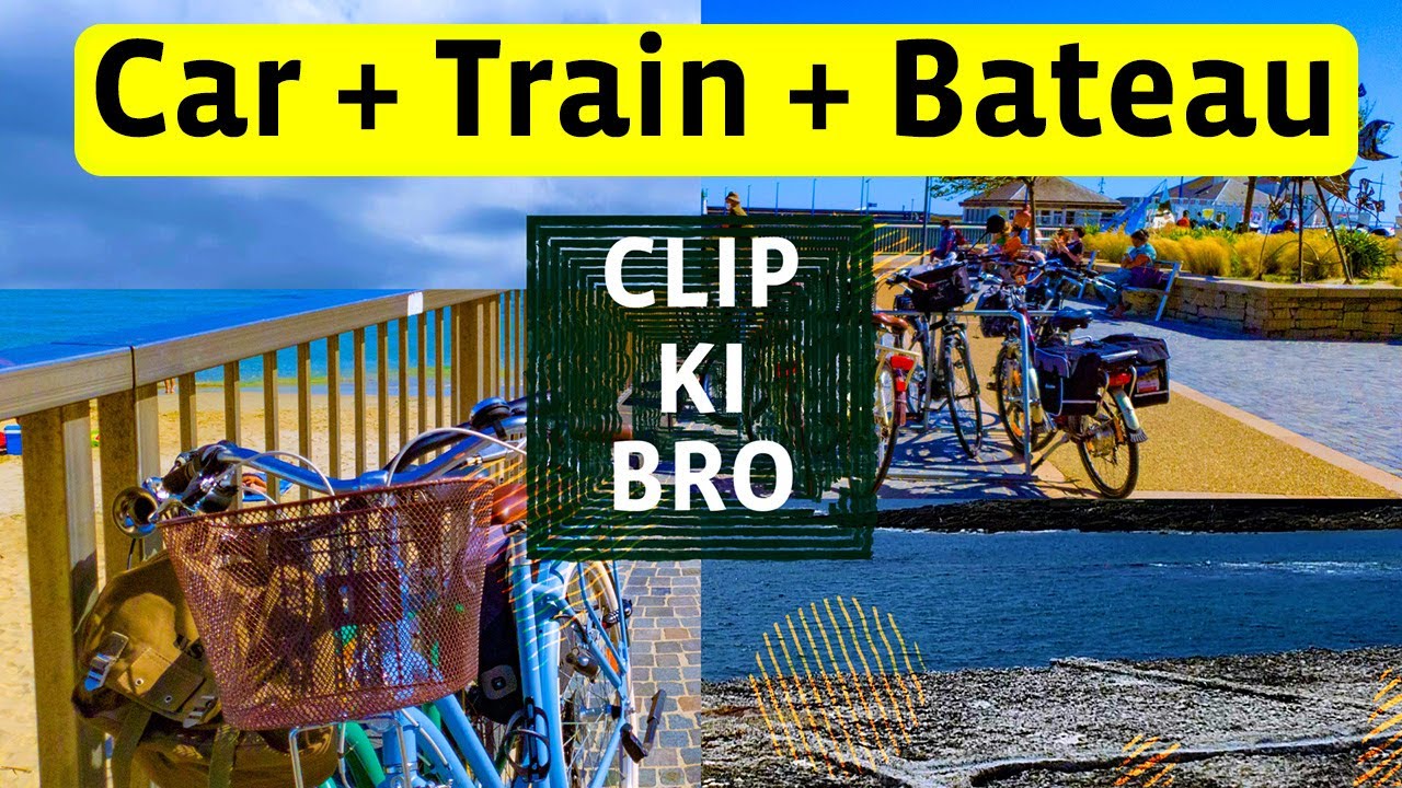 Clip de Brest à Quiberon : Car + Train + Bateau