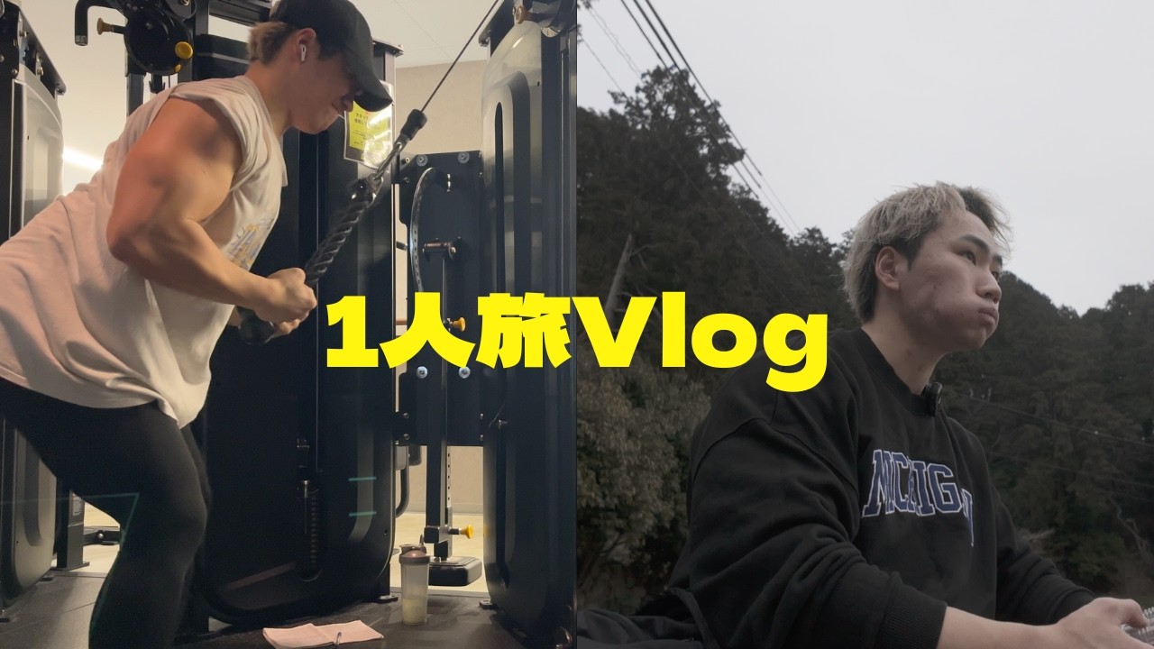 【Vlog】1人で観光してきた