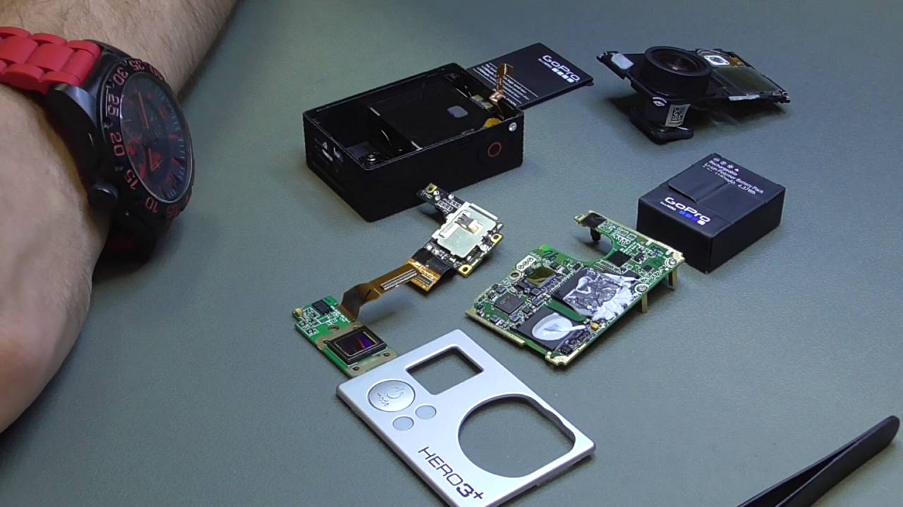 Как разобрать GoPro Hero 3+ ?