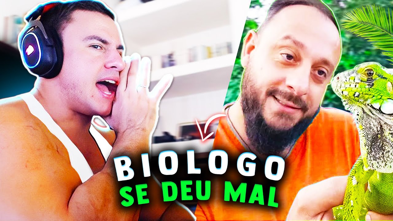 SUPER XANDÃO REAGINDO - BIÓLOGO TENTA REFUTAR A MARIPOSA JEDI E PERDE A LINHA | NEWMAN