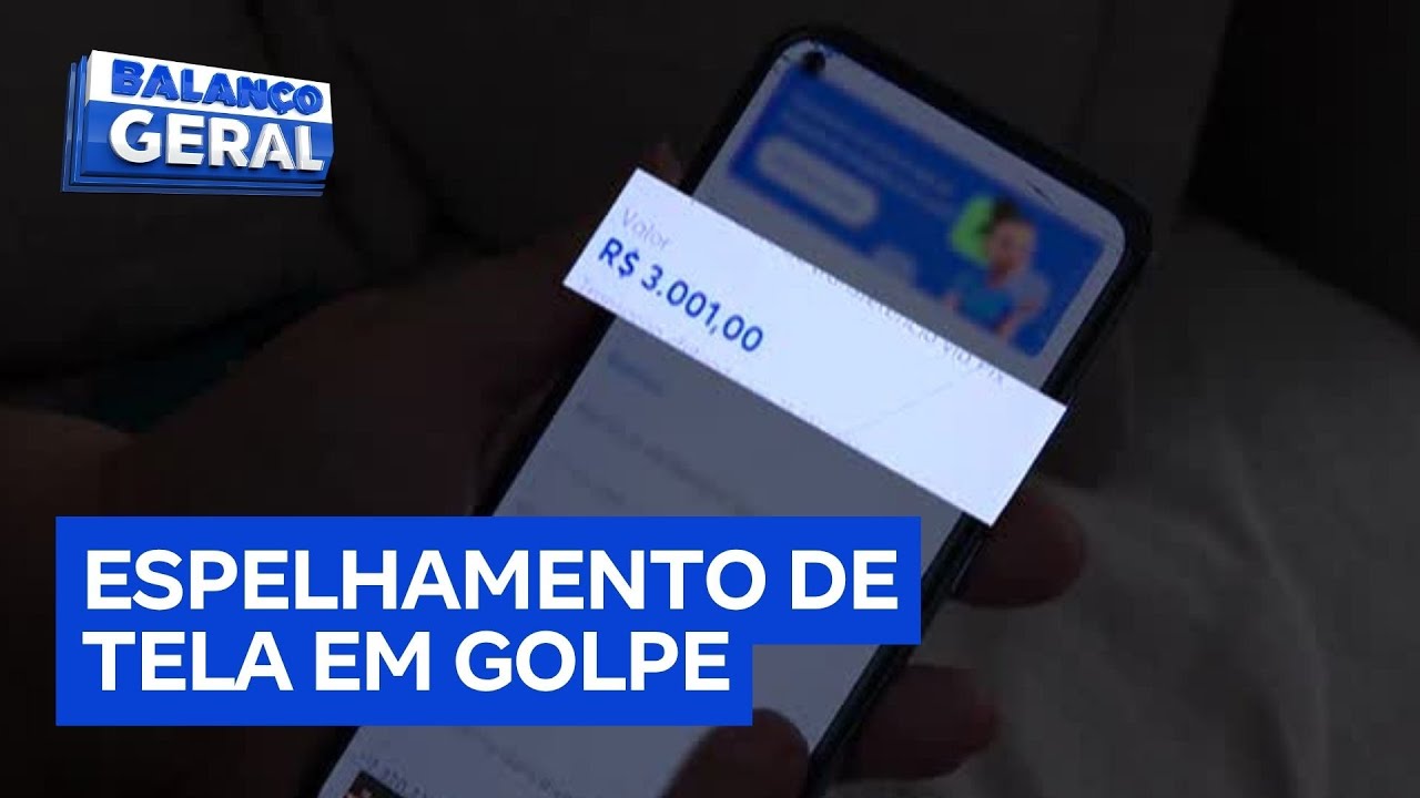 Golpistas usam espelhamento de tela de celular para roubar dados bancários de idosos
