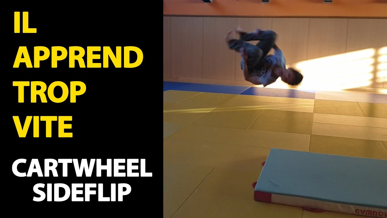 On test le CARTWHELL SIDE FLIP - la roue Costal