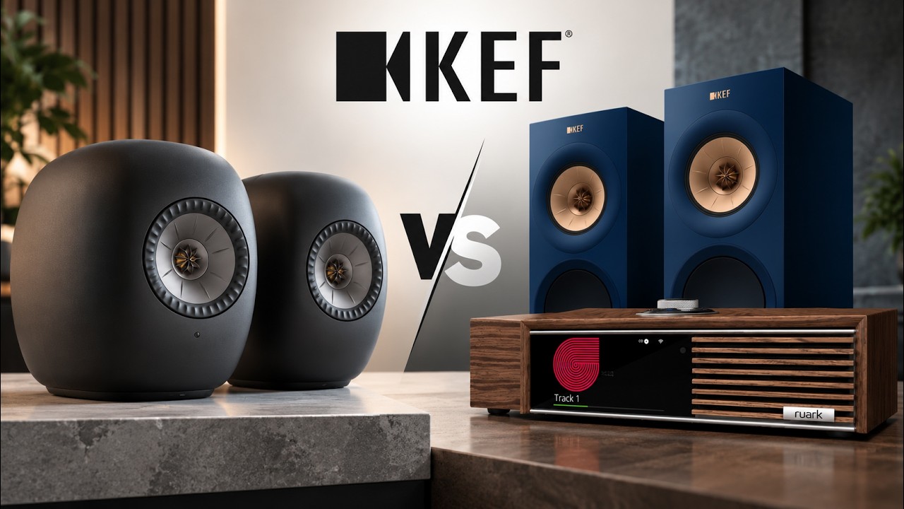 Активные или пассивные колонки &mdash; что выбрать? | KEF LSX II vs R3 Meta
