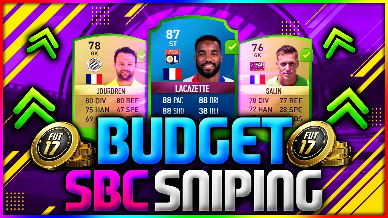 FIFA 17 | INSANE LOW BUDGET SNIPING FILTER (FIFA 17 - LIGUE ONE SBC LACAZETTE SNIPING FILTER)