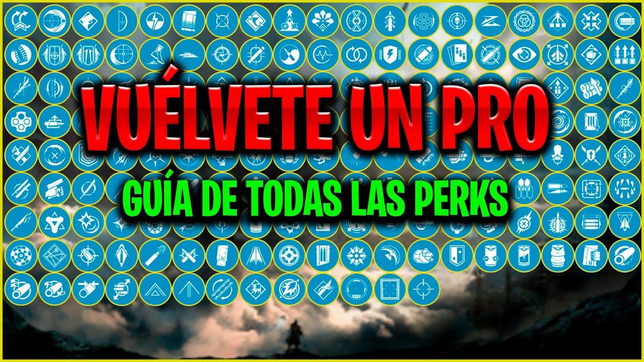 DESTINY 2 GUÍA DEFINITIVA PERKS | VUELVETE UN PRO CON LAS ARMAS | TODO LO QUE NECESITAS!