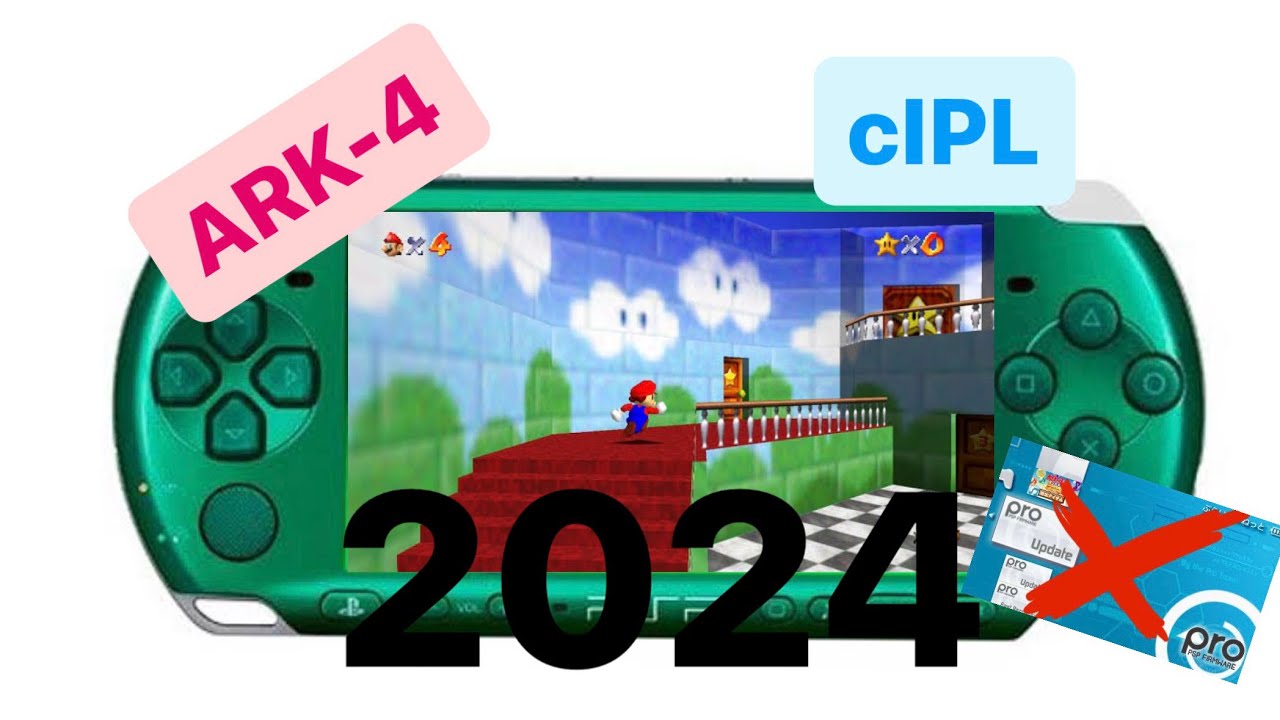 Как модифицировать PSP с помощью кастомной прошивки в 2024 году | ARK-4 и cIPL