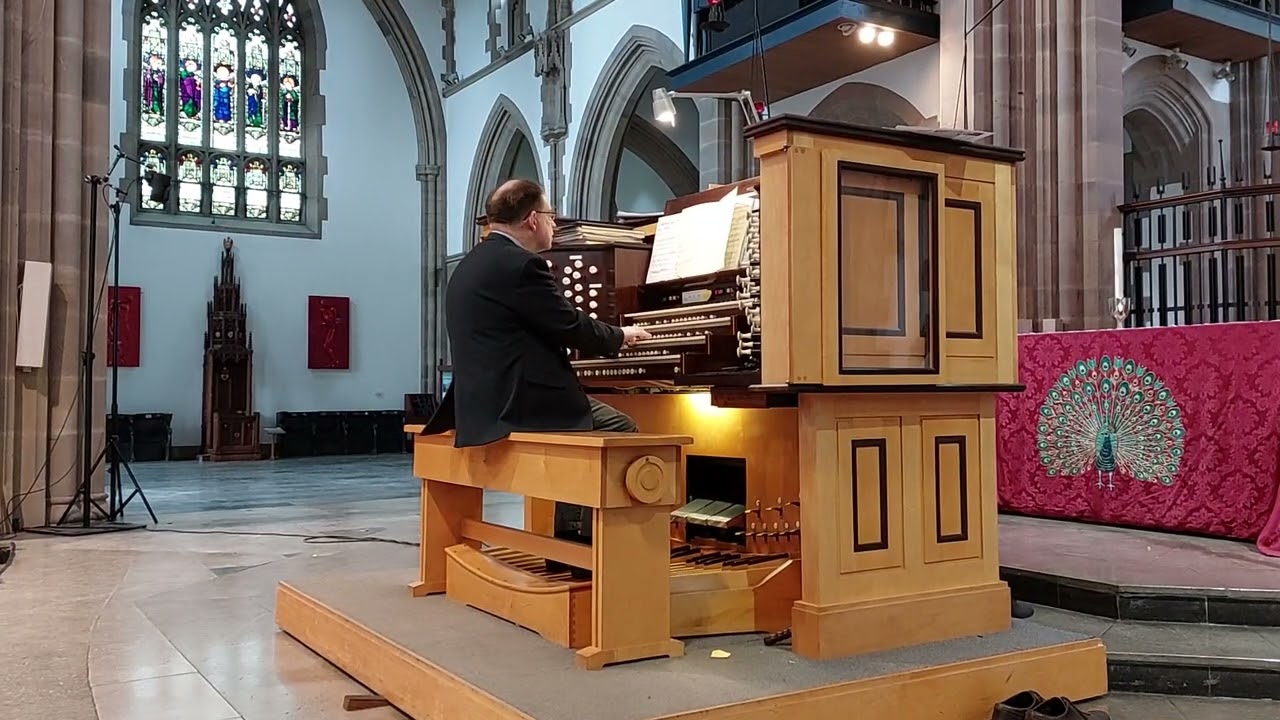 John Hosking plays Sonata No.3 in C minor by Alexandre Guilmant, on the organ of Blackburn Cathedral