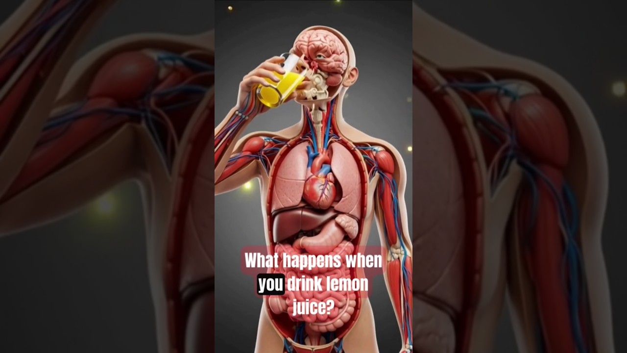 what happens when you drink lemon juice 