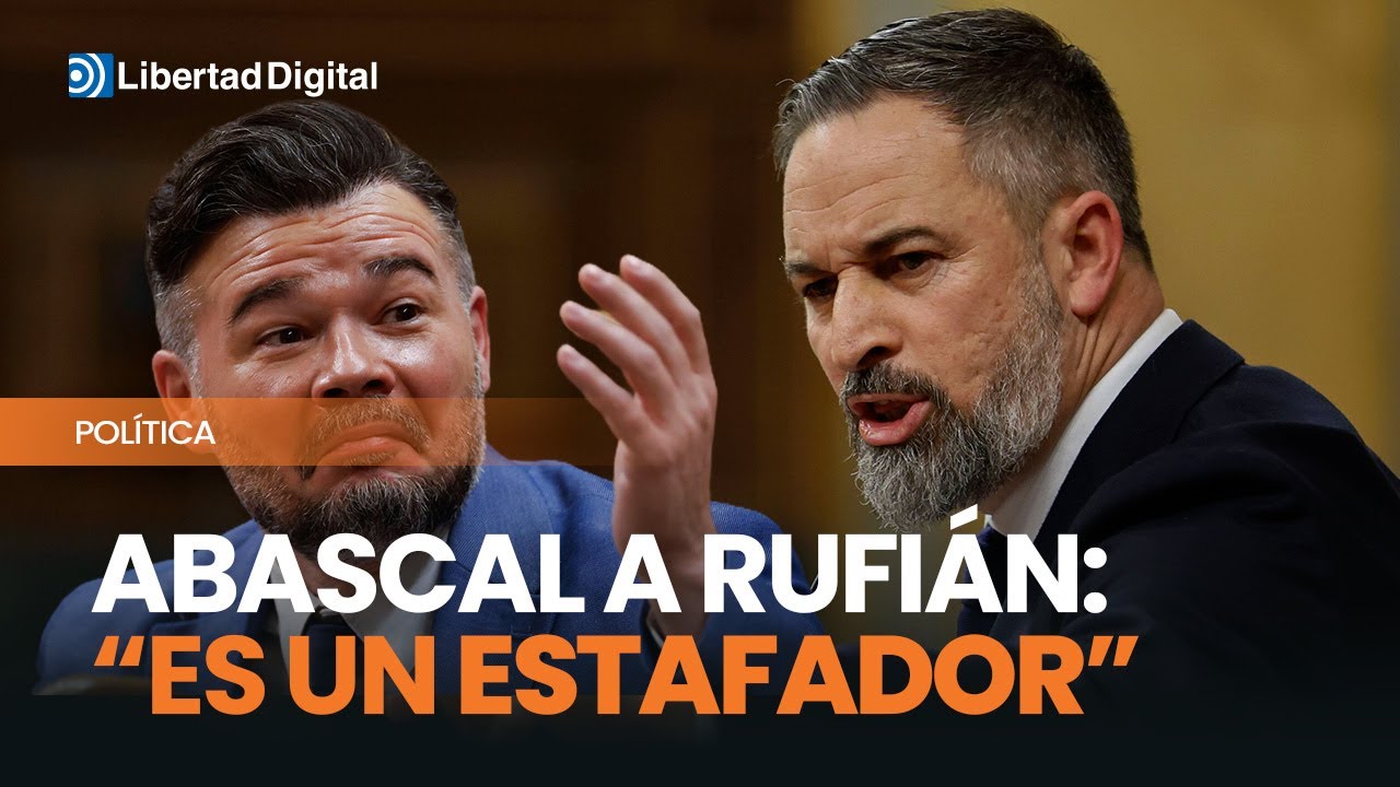 Abascal hunde a Rufián: 