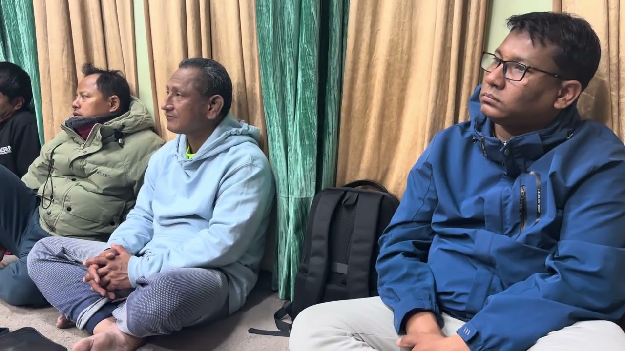 पास्टर  पुर्न सिर्पालि बाबालाइ प्रवाशि मन्डलि डिकन बोड्को तर्फ बाट बिदाइ कारेक्रम।